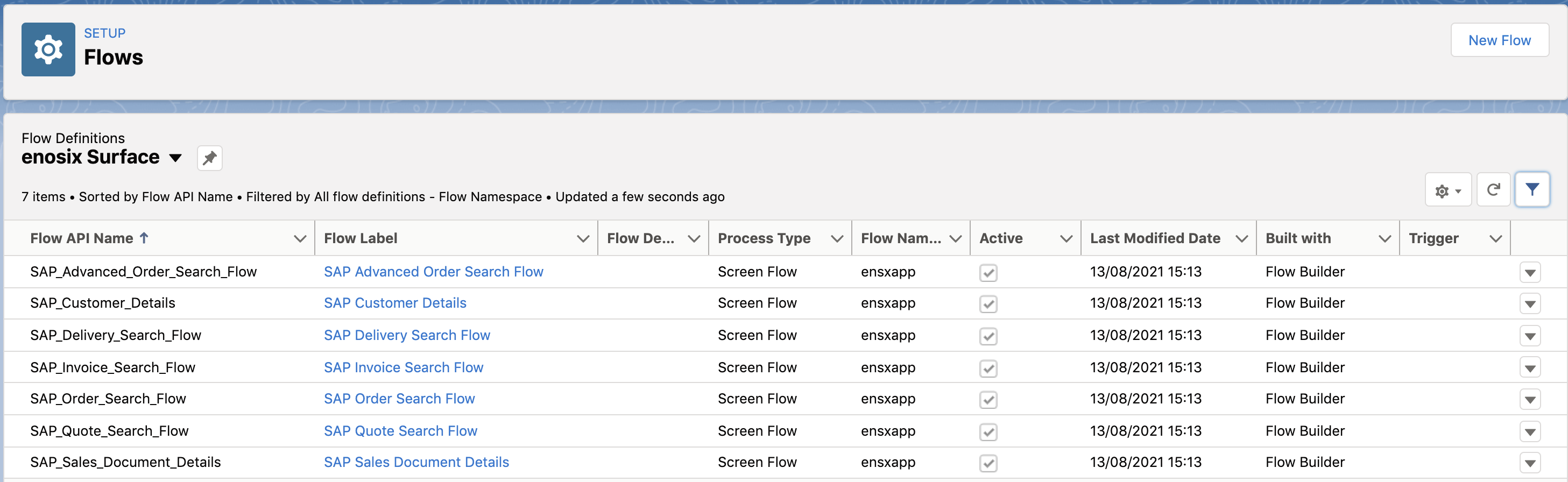 Packaged Flow Templates